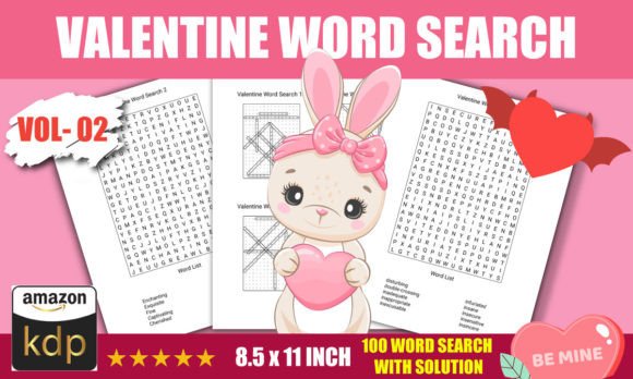 Valentine’s Day Word Search VOL-2