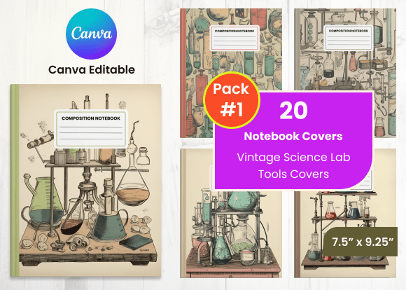 Vintage Composition Notebook Covers 1: Bridging Timeless Design and Modern Publishing